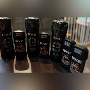 Axe Men’s Seven Item Bundle With 3 Body Washes & 4 Solid Stick Antiperspirants